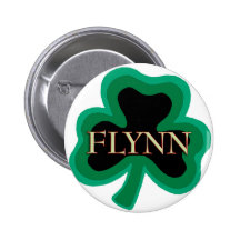 Flynn Family Name Pinback Button