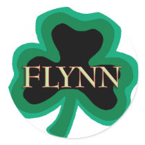 Flynn Family Name stickers