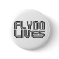 Flynn Lives Pinback Button