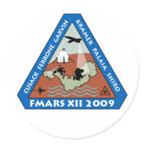 FMARS 2009 Sticker by fmars2009 FMARS 2009 Sticker