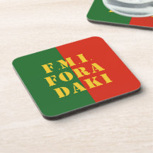 FMI Fora Daqui Beverage Coaster