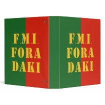 FMI Fora Daqui 3 Ring Binders