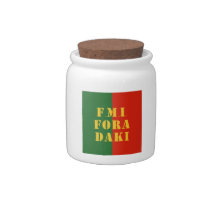 FMI Fora Daqui Candy Jars
