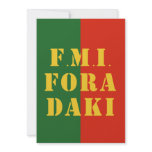 FMI Fora Daqui Custom Invite