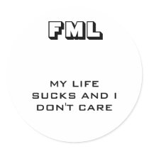 FML Sticker