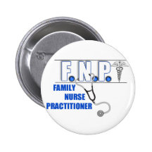 FNP  LOGO  STETHOSCOPE FAMILY NURSE PRACTITIONER PIN