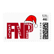 FNP SANTA - CHRISTMAS - FAMILY NURSE PRACTITIONER postage