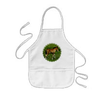 Foal Children's Smock Apron
