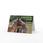 Foal friendship card