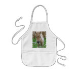 Foal Smelling Daisies Children's Smock aprons