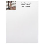 Foal with Blaze Letterhead Template