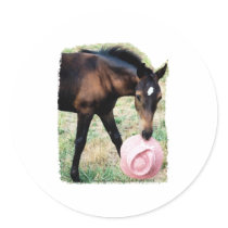 Foal with Pink Hat stickers