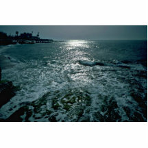 Foaming Sea Photo Cut Out