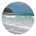 Foamy Surf Round Sticker