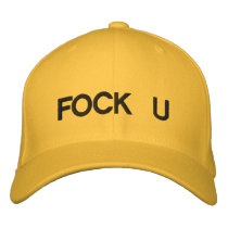 FOCK U / Fock University Cap Embroidered Baseball Caps