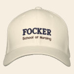 FOCKER School of Nursing embroidered hats