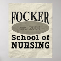 Focker School of Nursing Posters