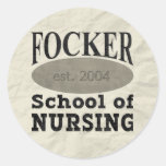 Focker School of Nursing Sticker