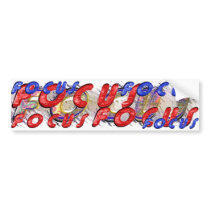 Focus Drive bumper stickers