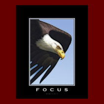 FOCUS Huge Motivational Art Poster posters