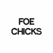 FOE CHICKS embroidered shirts by foeentertainment FOE CHICKS embroidered shirts