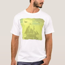 Fog in the Morning t-shirts