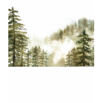 Fog in the Trees t-shirts