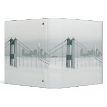 Fog rolls through the San Francisco bay 2 Binders