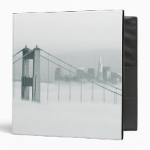 Fog rolls through the San Francisco bay 2 Binders