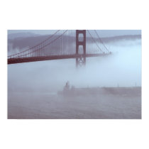 Fog shrouded exit posters