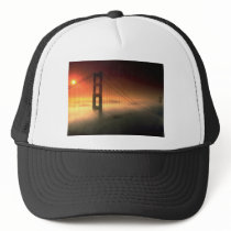 Fog Shrouded Golden Gate hats