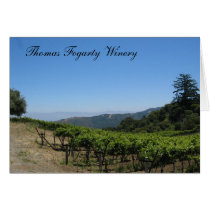 Fogarty Winery, Thomas Fogarty Winery cards