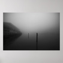 Foggy Brisbane Morning Posters