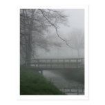 Foggy landscape post cards