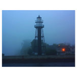 Foggy Mid Pier Lighthouse letterhead