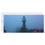 Foggy Mid Pier Lighthouse rack cards
