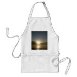 Foggy Mississippi river Sunrise Apron