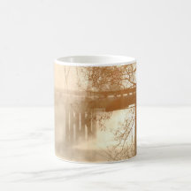 Foggy Morning Bridge Mug