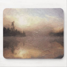 Foggy Morning Mouse Pad