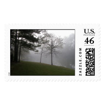 Foggy Morning Postage Stamp