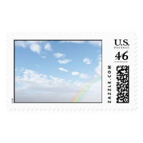 foggy morning rainbow postage by kore21 foggy morning rainbow postage
