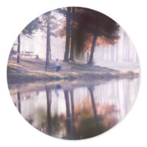 foggy morning stickers by eunicorn foggy morning stickers