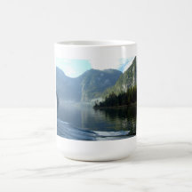 Foggy Mountain Lake Mugs