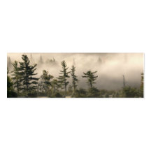 Foggy Mountain Meadow Bookmark Business Card