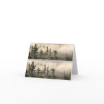 Foggy Mountain Meadow Bookmark Greeting Card