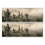 Foggy Mountain Meadow Bookmark Greeting Card