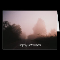 Foggy road card 2 cards