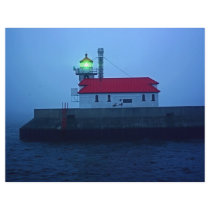 Foggy South Pier Lighthouse Flyers