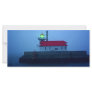 Foggy South Pier Lighthouse Rack Card Design