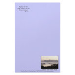foggy sunrise Columbia River Rainier Oregon 2 Personalized Stationery
